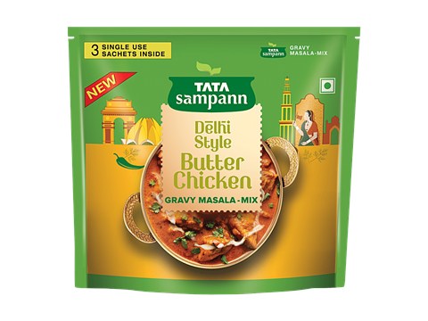 Tata Sampann Delhi Style Butter Chicken Gravy Masala Mix, 45 g