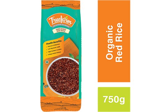 Truefarm Organic Red Rice, 750 g