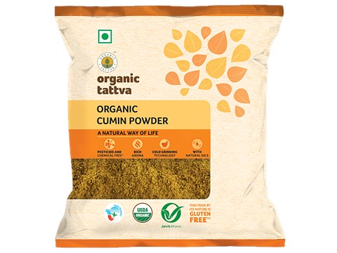 Organic Tattva Cumin/ Jeera Powder - Organic, 100 g