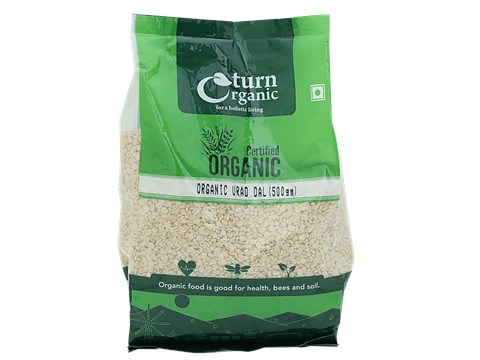 Turn Organic Organic - Urad Dal/Uddina Bele, 500 g