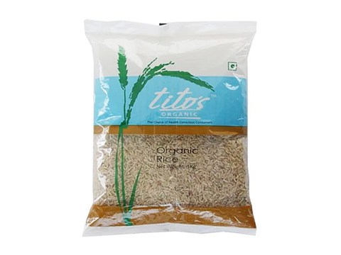 Tito's  Organic - Hand Pound Indrayani Rice, 1 kg