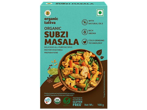 Organic Tattva Subzi Masala - Organic, 100 g