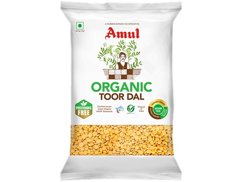 Amul Organic Toor Dal, 1 kg