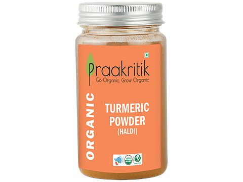 Praakritik Organic Haldi - High Curcumin, 100 g