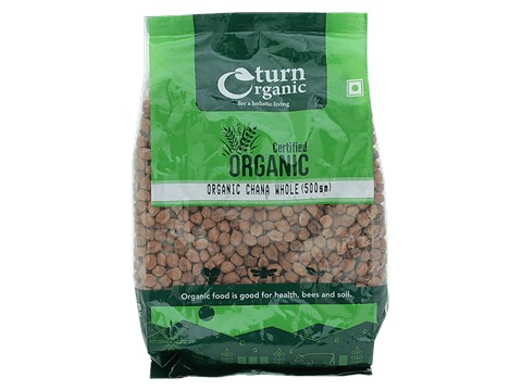 Turn Organic Chana Whole, 500 g