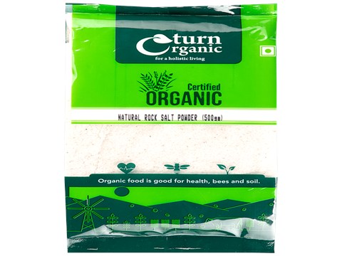 Turn Organic Rock Salt/Uppu Powder, 500 g