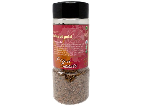 PRISTINE Fields of Gold - Organic Flaxseeds, 100 g