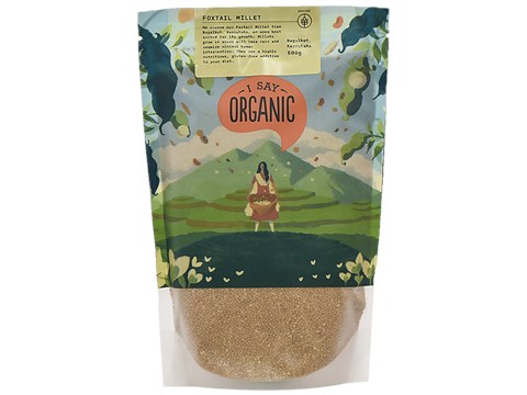 I Say Organic Foxtail Millet - High In Vitamin B12, 500 g