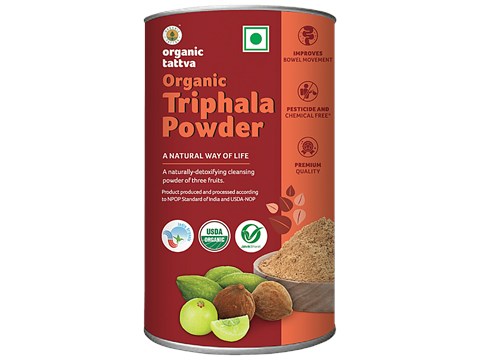 Organic Tattva Organic-Triphala Powder, 100 g