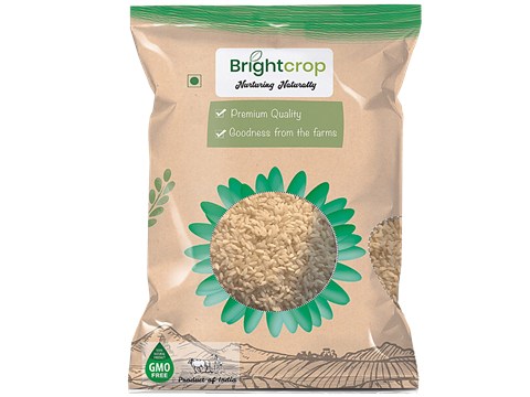 Brightcrop Gobindobhog Jeera Rice - Small Grain, Flavourful, Easy To Digest, For Regular Use, 1 kg