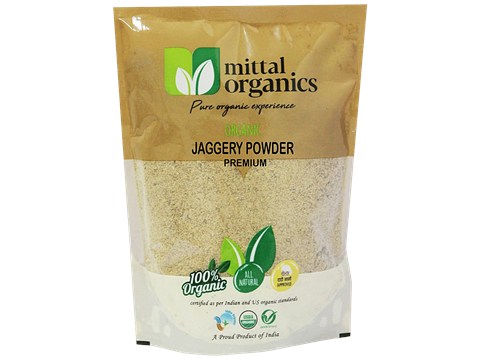 Mittal Organics Jaggery Powder - Premium, Natural Sweetener, 500 g