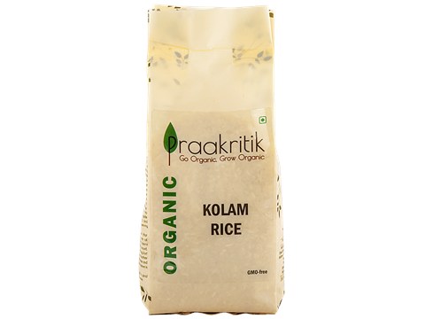 Praakritik Organic Kolam Rice, 500 g