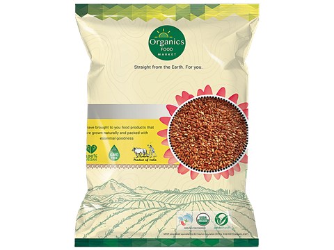 Organics Food Market Himalayan Red Rice - Fibre Rich, 5 kg