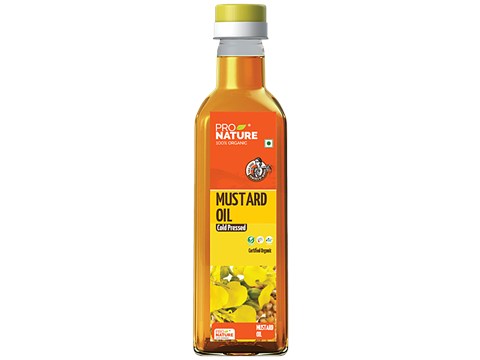Pro Nature Mustard Oil - Cold Pressed, 500 ml