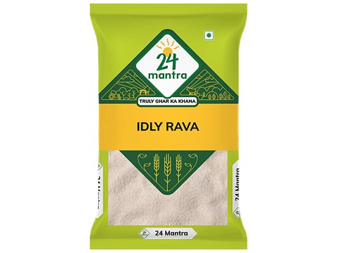24 Mantra Organic Idly Rava, 500 g