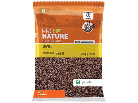 Pro Nature Organic Seeds - Mustard/Sasive, 200 g