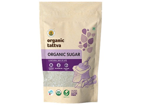 Organic Tattva Organic Sugar/Sakkare, 500 g
