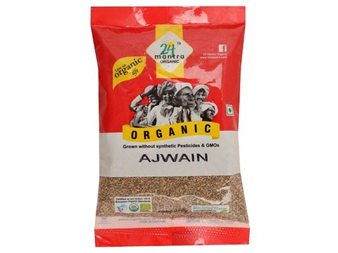 24 Mantra Organic Organic - Ajwain/Om Kalu, 100 g