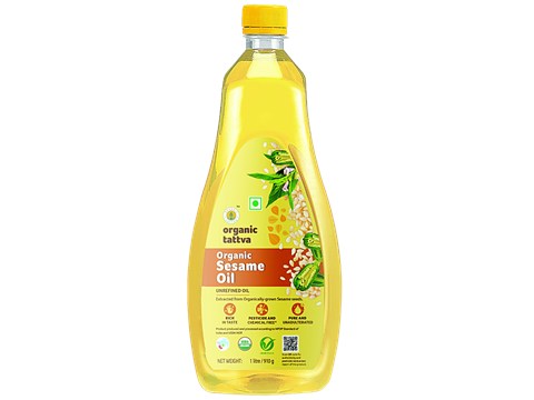 Organic Tattva Organic - Sesame Oil, 1 L