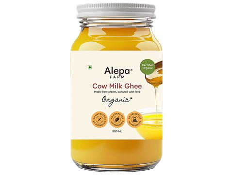 Alepa Farm Cow Milk Ghee - Organic, 500 ml