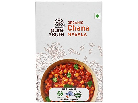 Phalada Pure & Sure Organic Chana Masala, 100 g