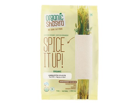 Organic Shastra Amaranth Flour/Atta, 1 kg