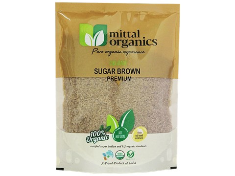 Mittal Organics Sugar Brown - Premium, Rich In Calcium, Iron, 500 g