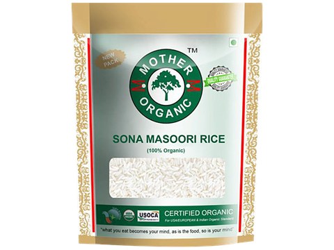 Mother Organic Mother Organic Sona Masoori Rice, 1 kg