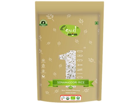 Gudmom Sonamasoori Rice, 5 kg