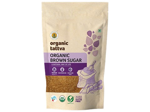 Organic Tattva Brown Sugar/Sakkare, 1 kg