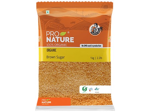 Pro Nature Sugar/Sakkare - Brown, 1 kg