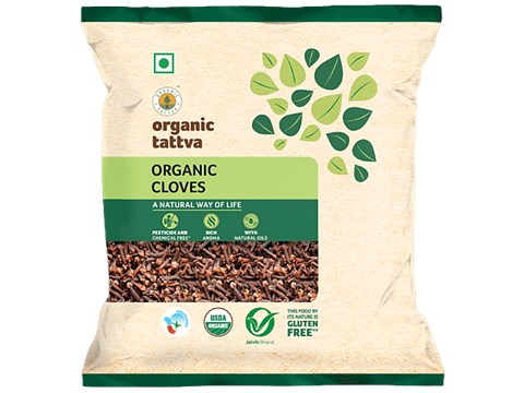 Organic Tattva Organic Cloves/Lavanga - Whole, 50 g