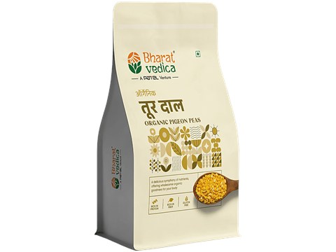 Bharat Vedica Organic Pigeon Peas, 500 g