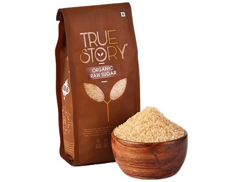 True Story Organic Raw Sugar, 500 g