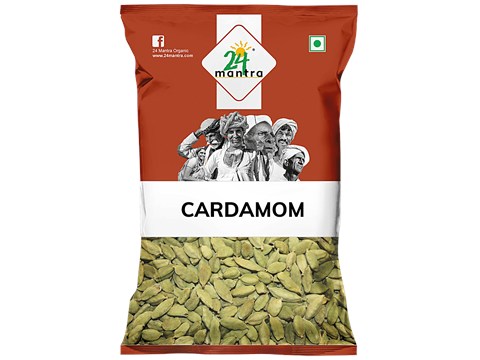 24 Mantra Organic Organic - Cardamom/Elakki, 50 g