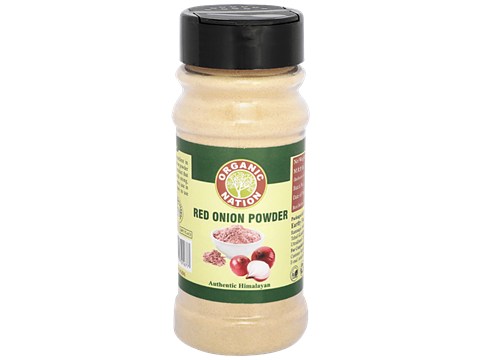 Organic Nation Seasoning - Red Onion Powder, 125 g
