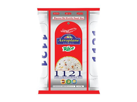 Aeroplane 1121 Extra Long Grain Basmati Rice, 1 kg