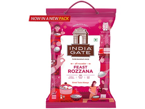 India Gate Basmati Rice - Rozana, 5 kg
