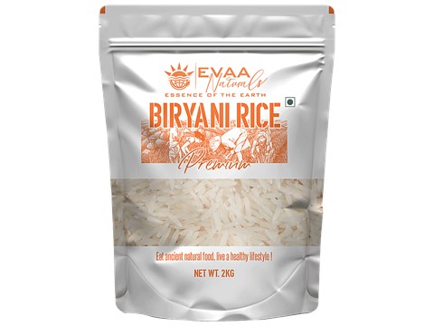 EVAA Naturals Premium Biryani Rice, 2 kg