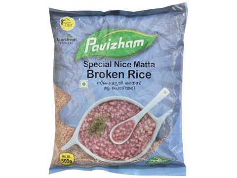 Pavizham Special Nice Matta Broken Rice, 500 g