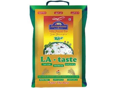 Aeroplane La-Taste Premium Biryani Basmati Rice, 5 kg