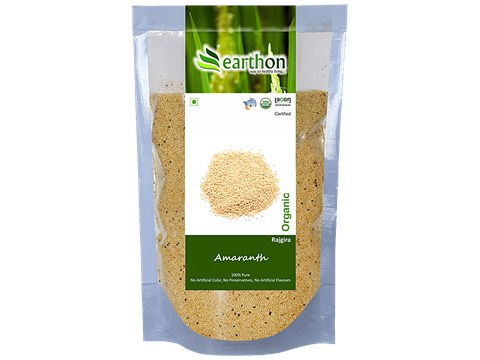 Earthon Organic Amaranth/Rajgira/Ramdana, 500 g