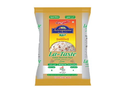 Aeroplane La-Taste Indian Basmati Rice, 1 kg