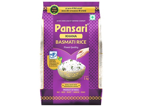 PANSARI Khana Basmati Rice, 1 kg
