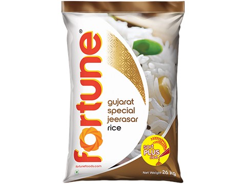 Fortune Gujarat Special Jeerasar Rice, 26 kg
