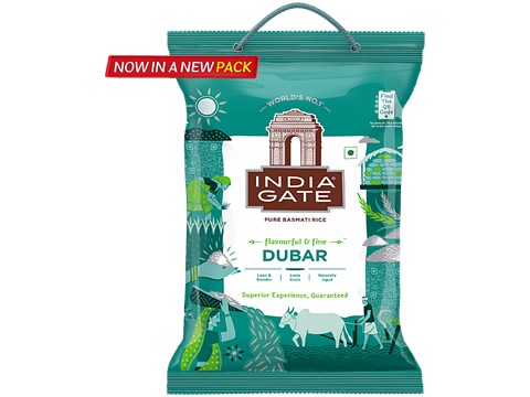 India Gate Basmati Rice/Basmati Akki - Dubar, 5 kg