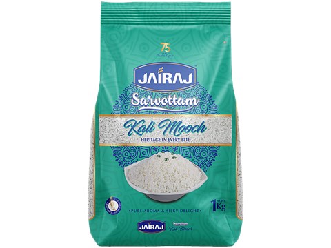 Jairaj Sarvotam Kali Mooch Rice, 1 kg
