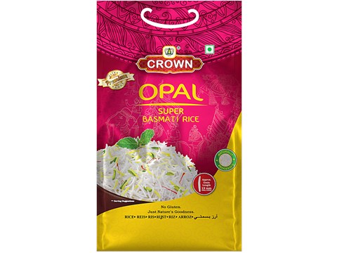 Crown Opal Super Basmati Rice, 5 kg
