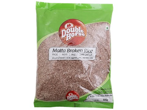 Double Horse Broken Rice/Akki - Matta, 500 g