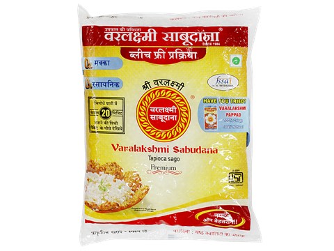 Varalakshmi  Premium Sabudana/Sago, 1 kg